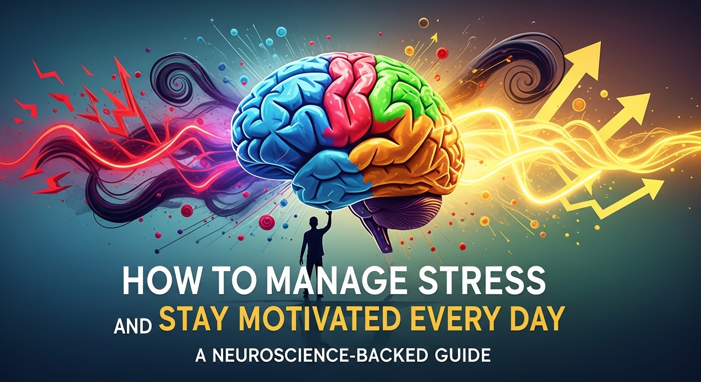 How to Manage Stress and Stay Motivated Every Day: A Neuroscience-Backed Guide